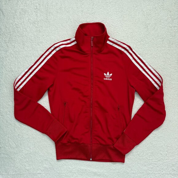Adidas Adicolor Classics Firebird Red Track Top Jacket - Picture 1 of 3
